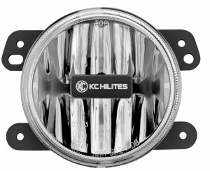 Jeep JK Fog Lights - Front - KC HiLiTES - Gravity G4 LED - `07-`09